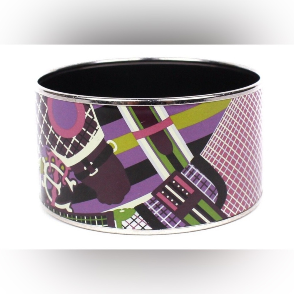Authentic Hermes Enamel Bangle or Cuff